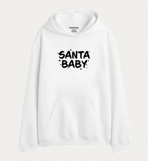 Толстовка з дизайном на подарунок "SANTA "BABY"