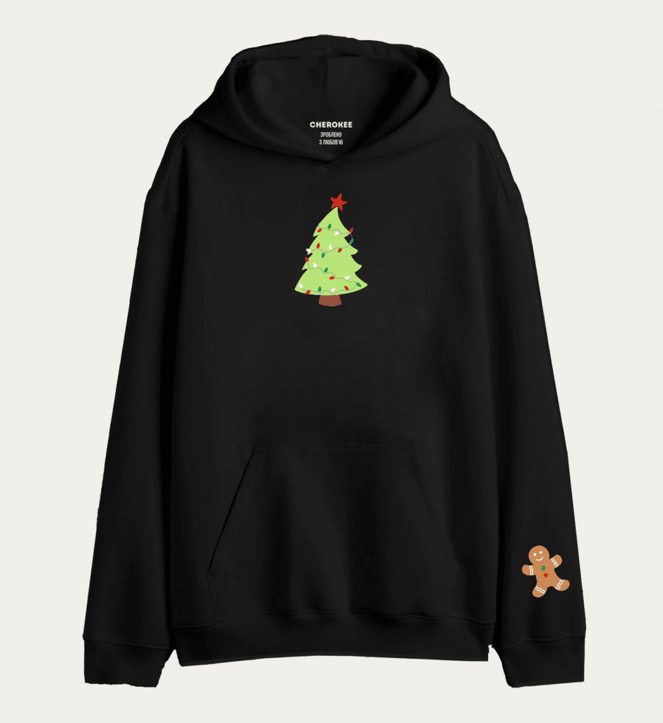 Толстовка з дизайном на подарунок “Christmas mood”