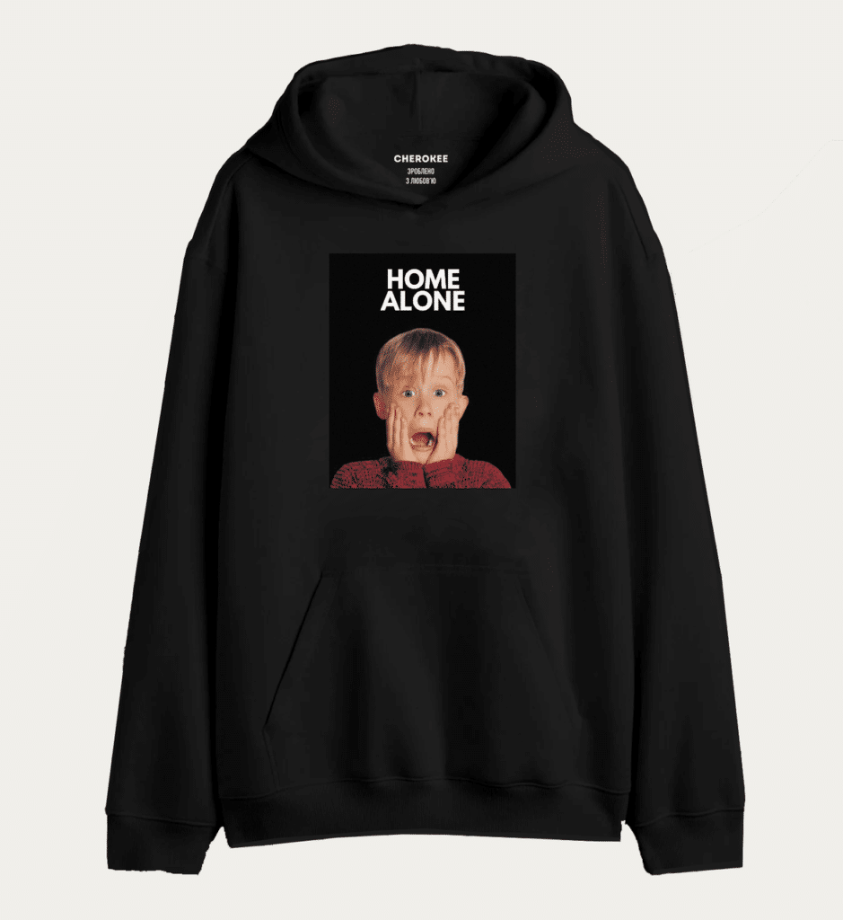 Толстовка з дизайном на подарунок “HOME ALONE “