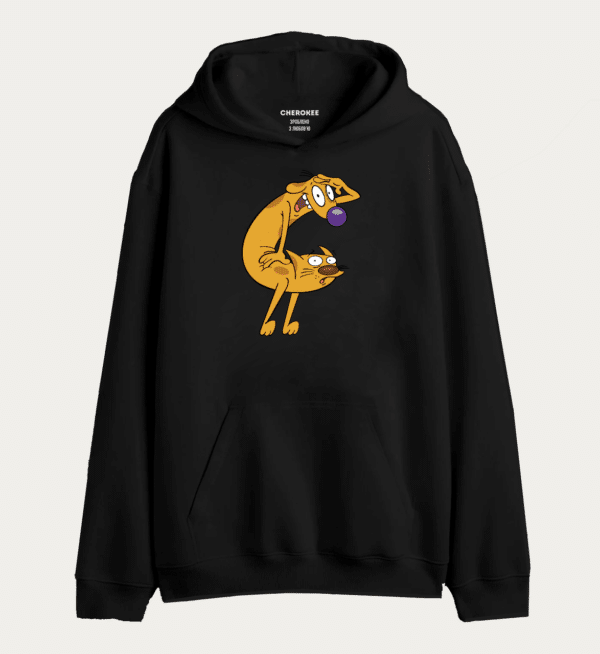 Толстовка з принтом "CAT DOG"