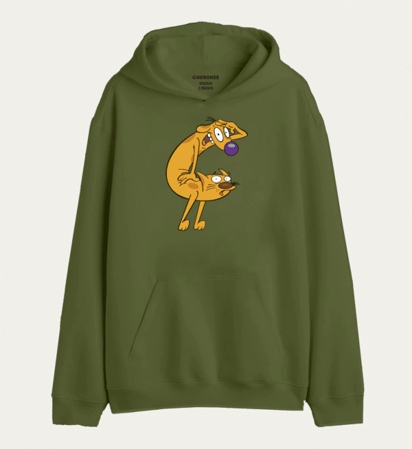 Толстовка з принтом "CAT DOG"