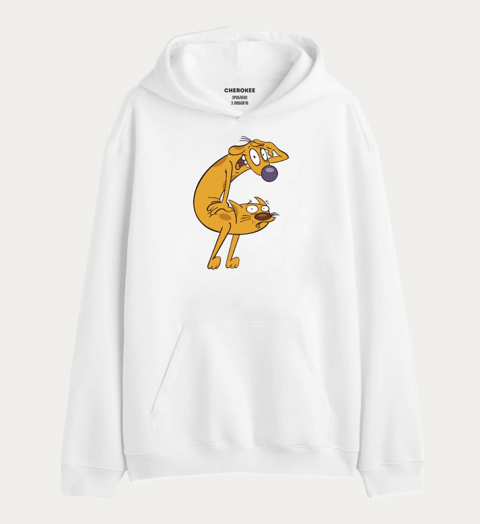 Толстовка з принтом “CAT DOG”