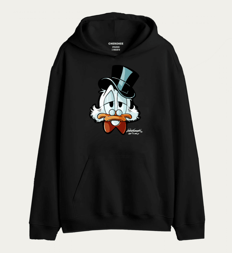 Толстовка з дизайном на подарунок “Scrooge McDuck”