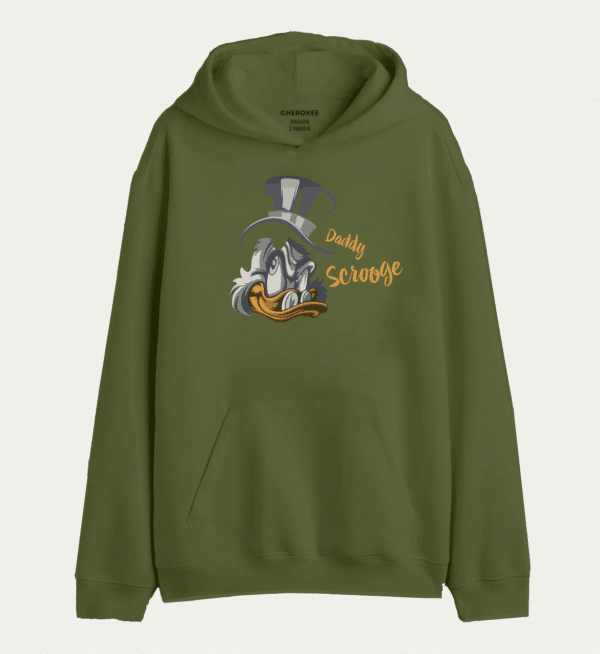Толстовка з дизайном на подарунок "Daddy Scrooge"