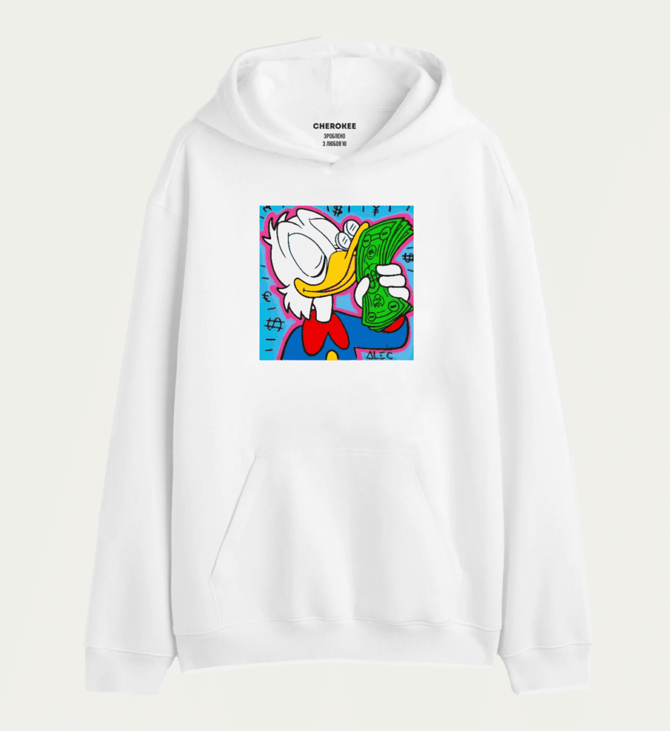 Толстовка з дизайном “Rich McDuck”