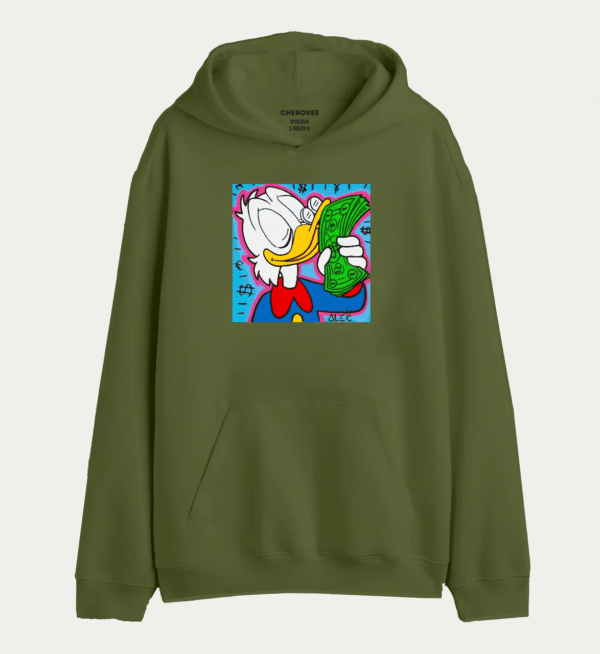 Толстовка з дизайном "Rich McDuck"