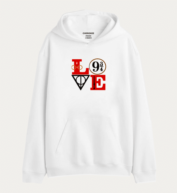 Толстовка з дизайном на подарунок "LOVE 9 3/4"