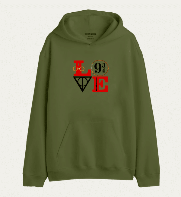 Толстовка з дизайном на подарунок "LOVE 9 3/4"