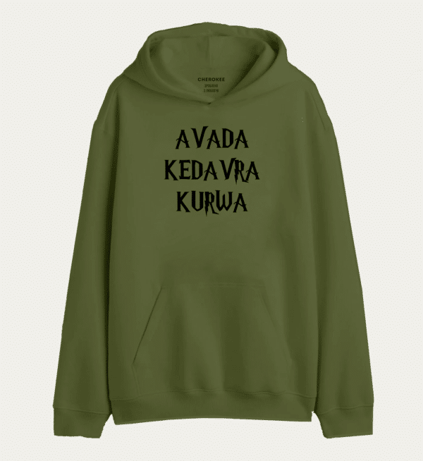 Толстовка з принтом "AVADA KEDAVRA KURWA"