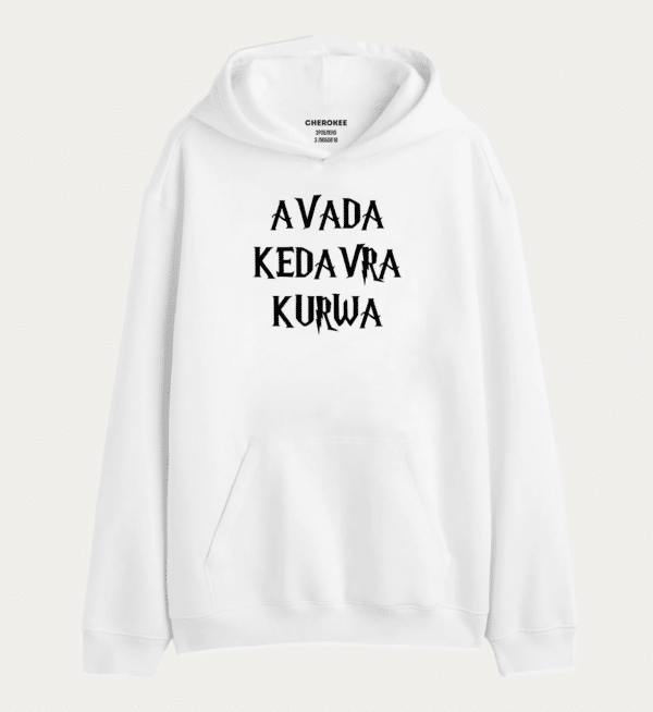 Толстовка з принтом "AVADA KEDAVRA KURWA"