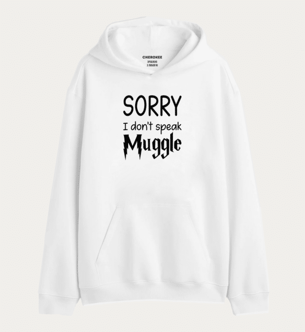 Толстовка з прикольним дизайном "SORRY I don't speak Muggle"