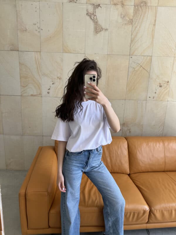 Футболка оверсайз Unisex Біла