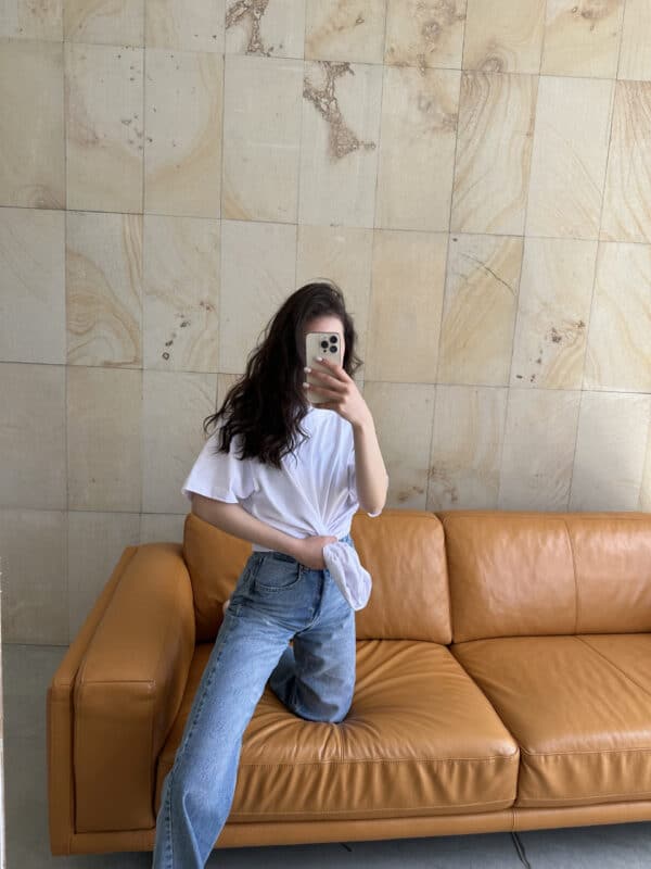 Футболка оверсайз Unisex Біла
