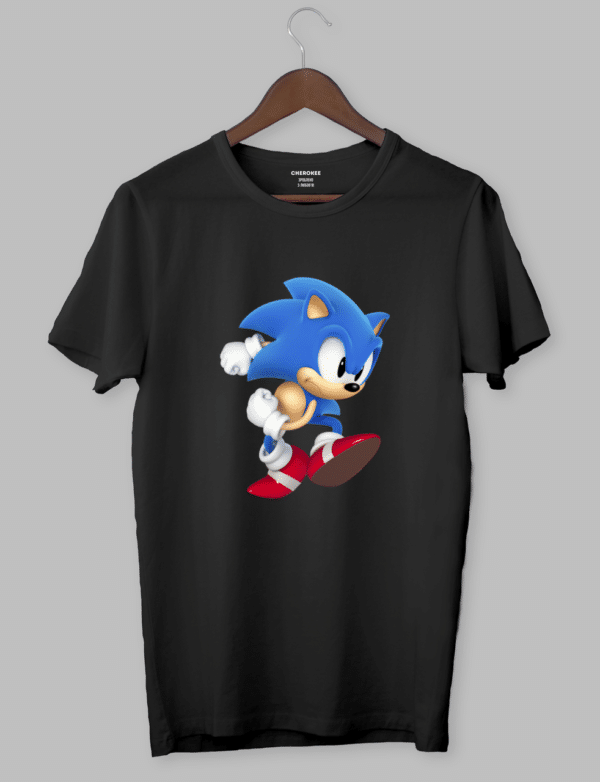 Футболка з принтом "Sonic 3d"