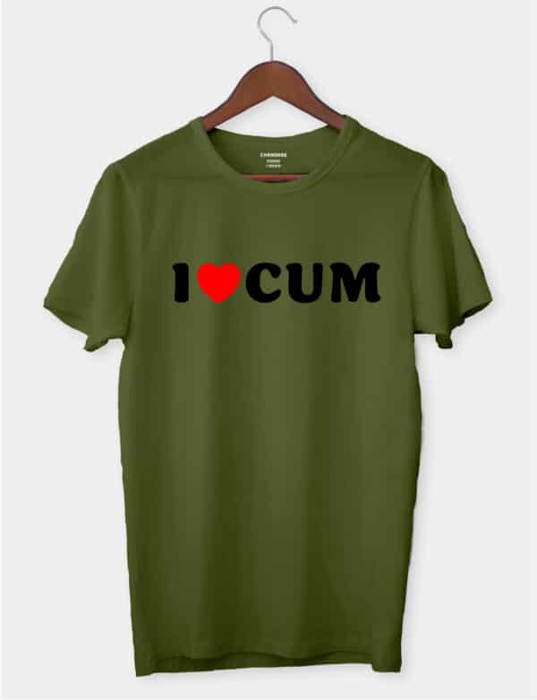 Футболка в подарунок для кума "I love Cum"