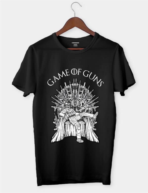 Футболка патріотична хакі "Game of guns"