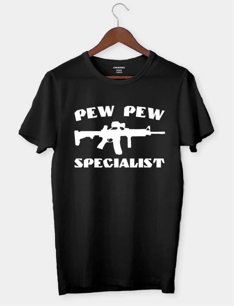 Футболка чоловіча “Pew Pew Specialist”