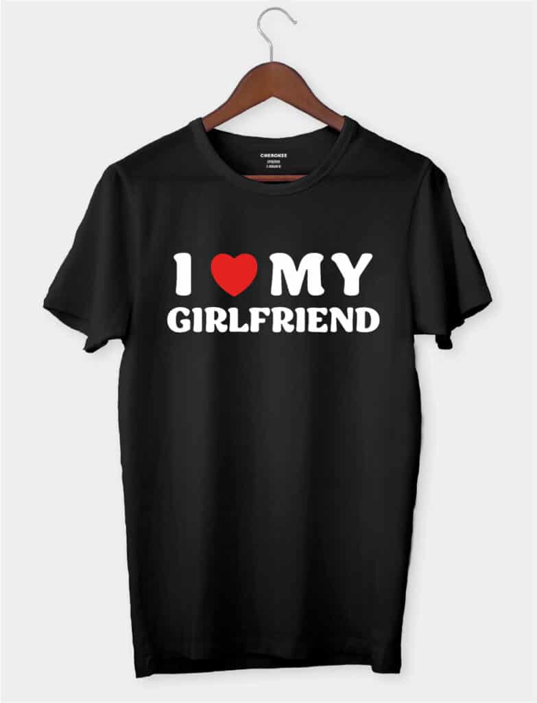 Футболка для хлопця в подарунок “I love my girlfriend”