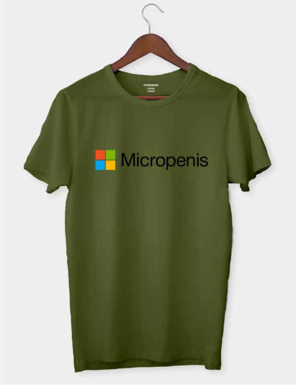 Футболка з приколом "Micropenis"