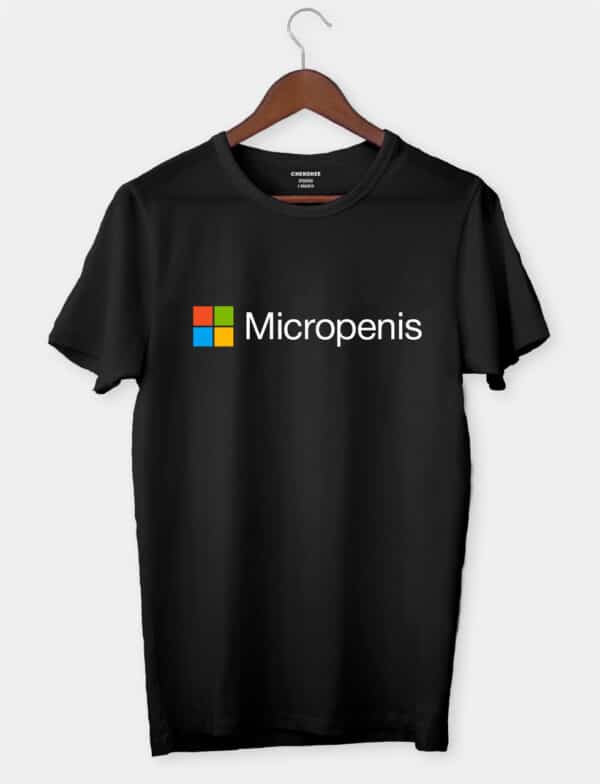 Футболка з приколом "Micropenis"