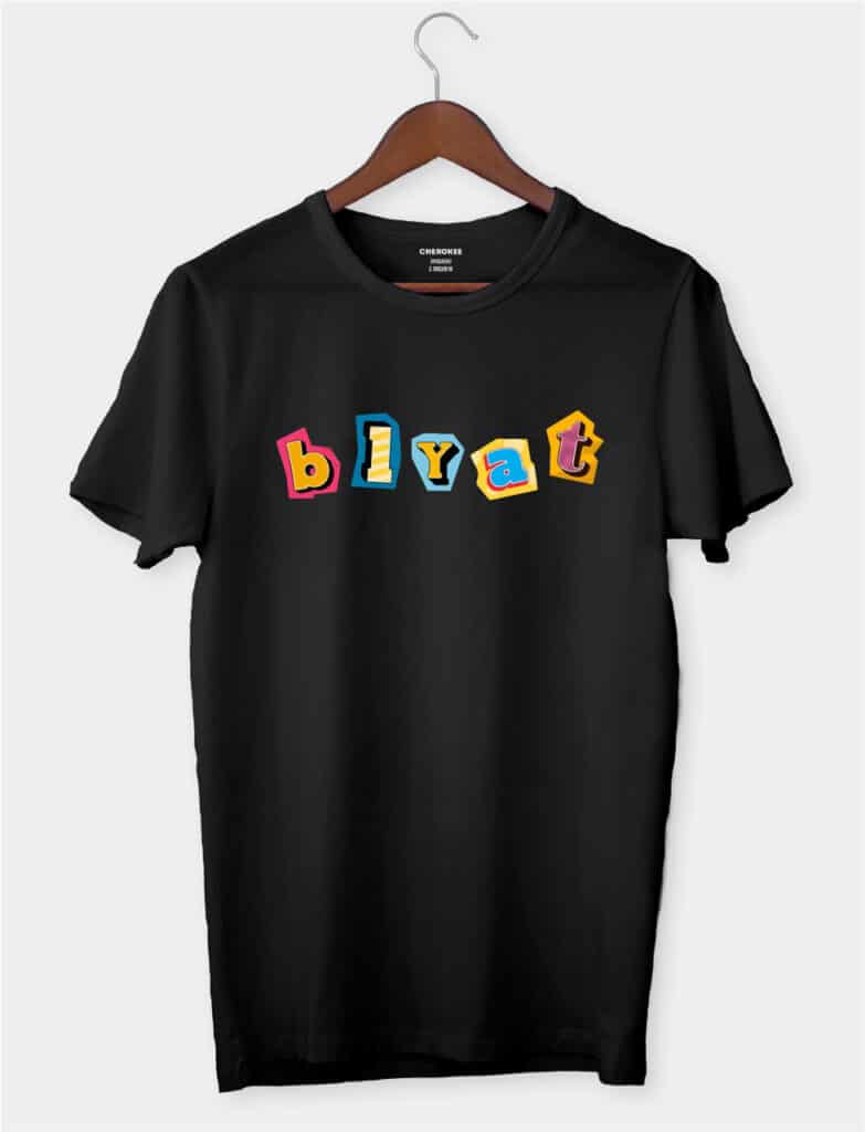 Футболка з приколом “Blyat”