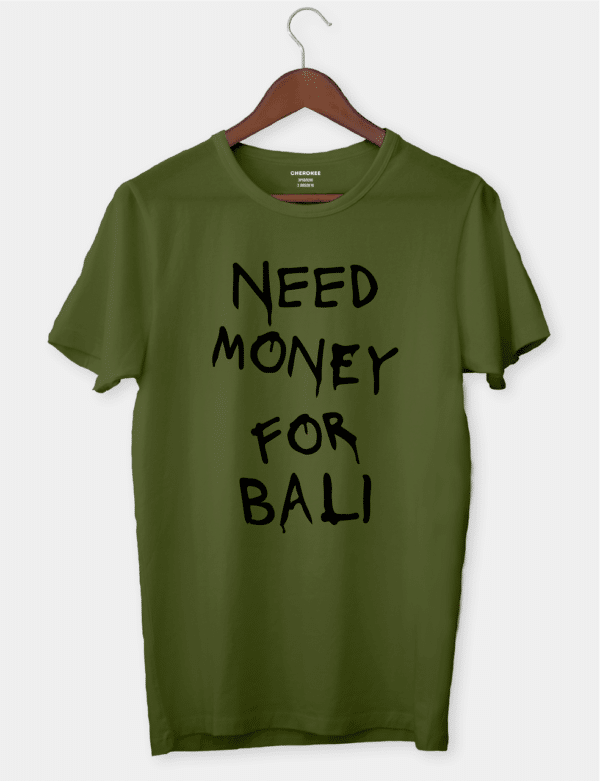 Футболка жіноча "Need money for Bali"