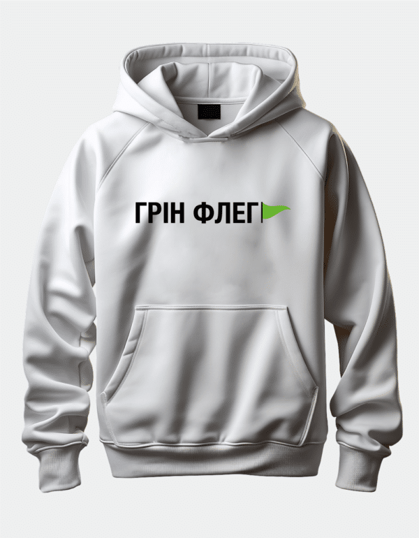 Худі унісекс з принтом "Грін флег"