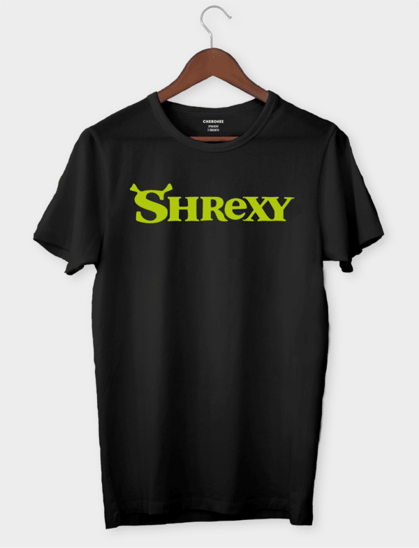 Футболка з прикольним написом "Shrexy"