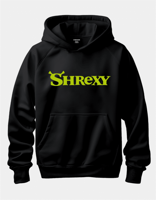 Худі з прикольним написом "Shrexy"