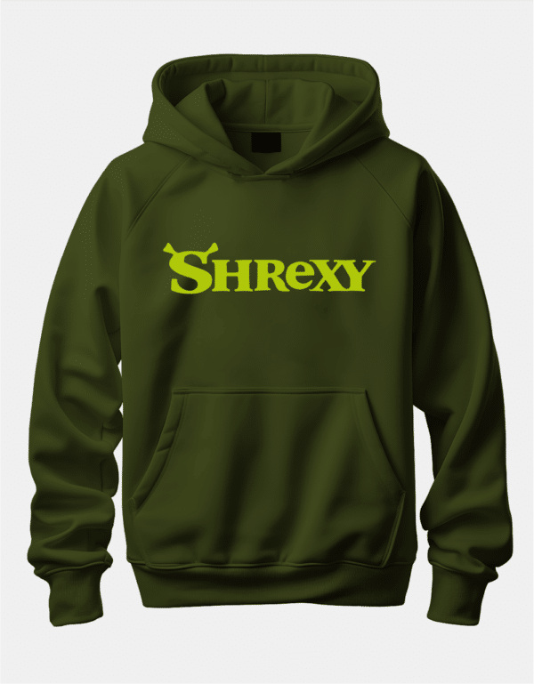 Худі з прикольним написом "Shrexy"