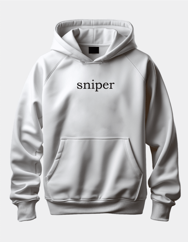 Крутий худі з принтом "Sniper"