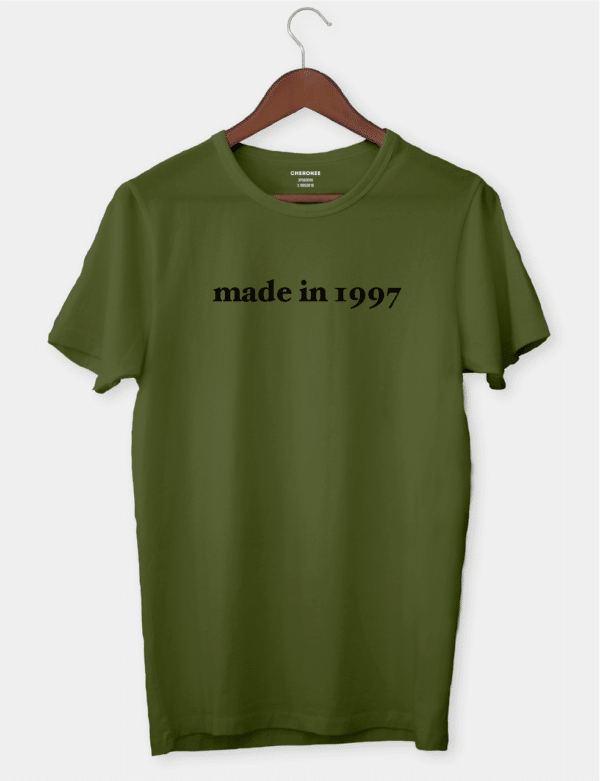Футболка з принтом "Made in 1997"