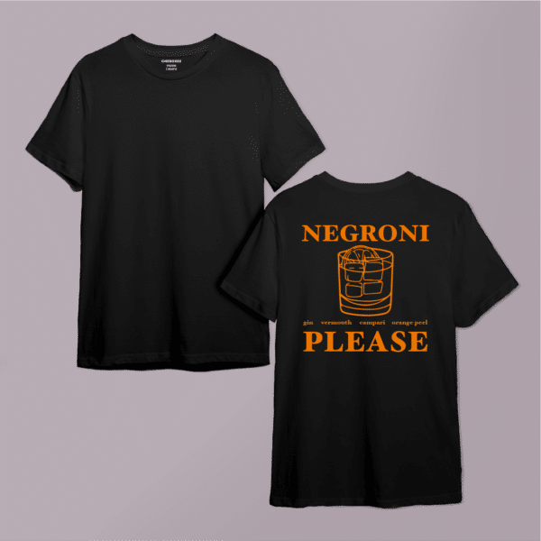 Футболка з принтом "Negroni Please"