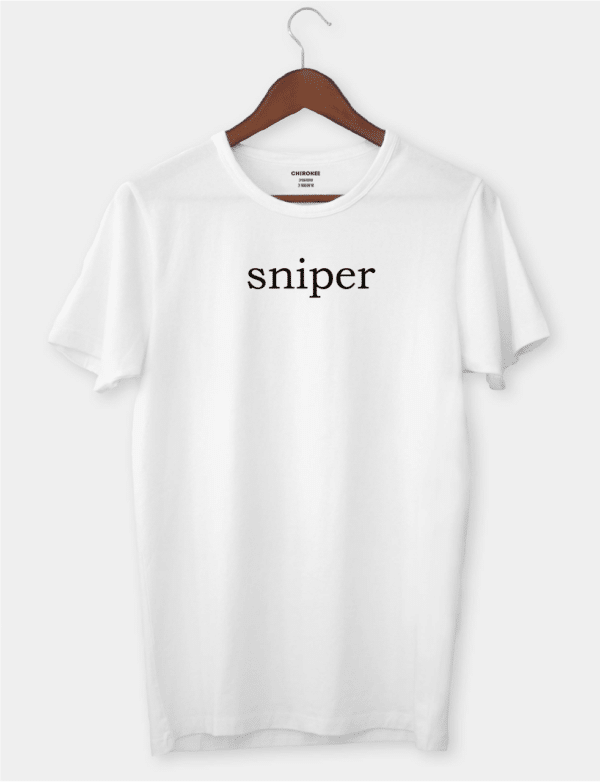 Футболка з принтом "Sniper"