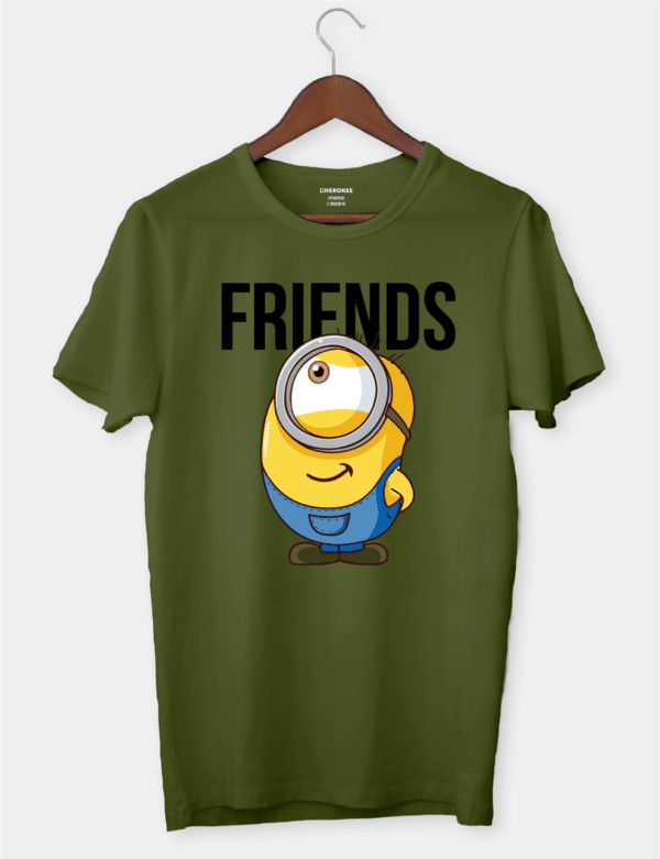 Футболка з милим міньйоном і написом "FRIENDS"