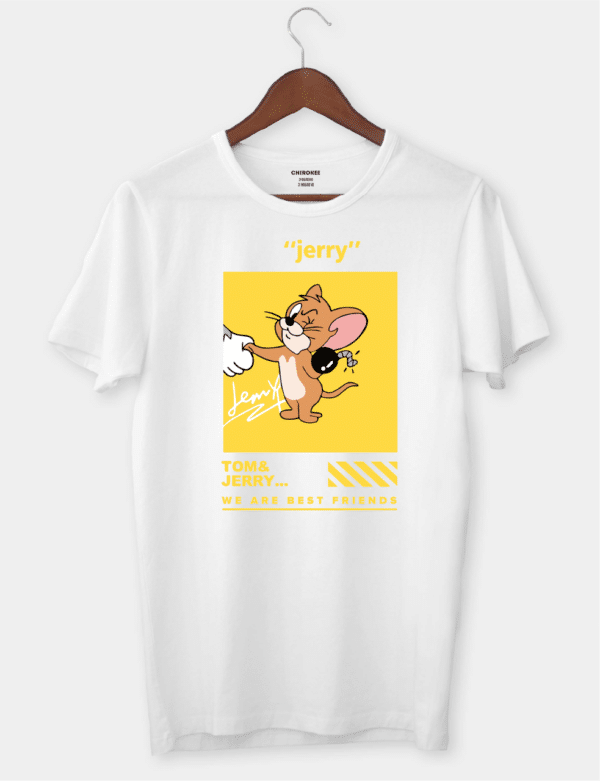 Футболка з мультяшним принтом Том і Джеррі "Jerry"