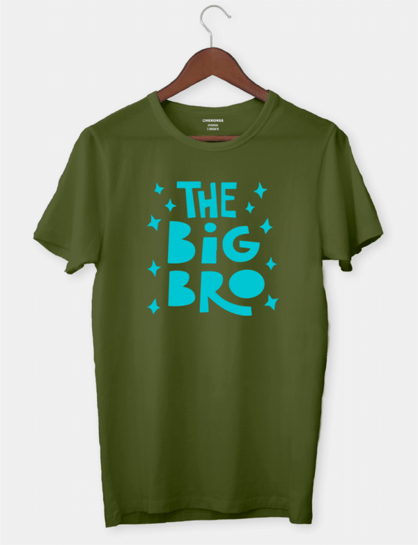 Футболка для старшого брата з принтом "THE BIG BRO"