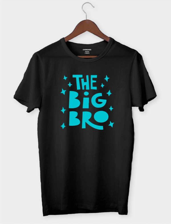 Футболка для старшого брата з принтом "THE BIG BRO"