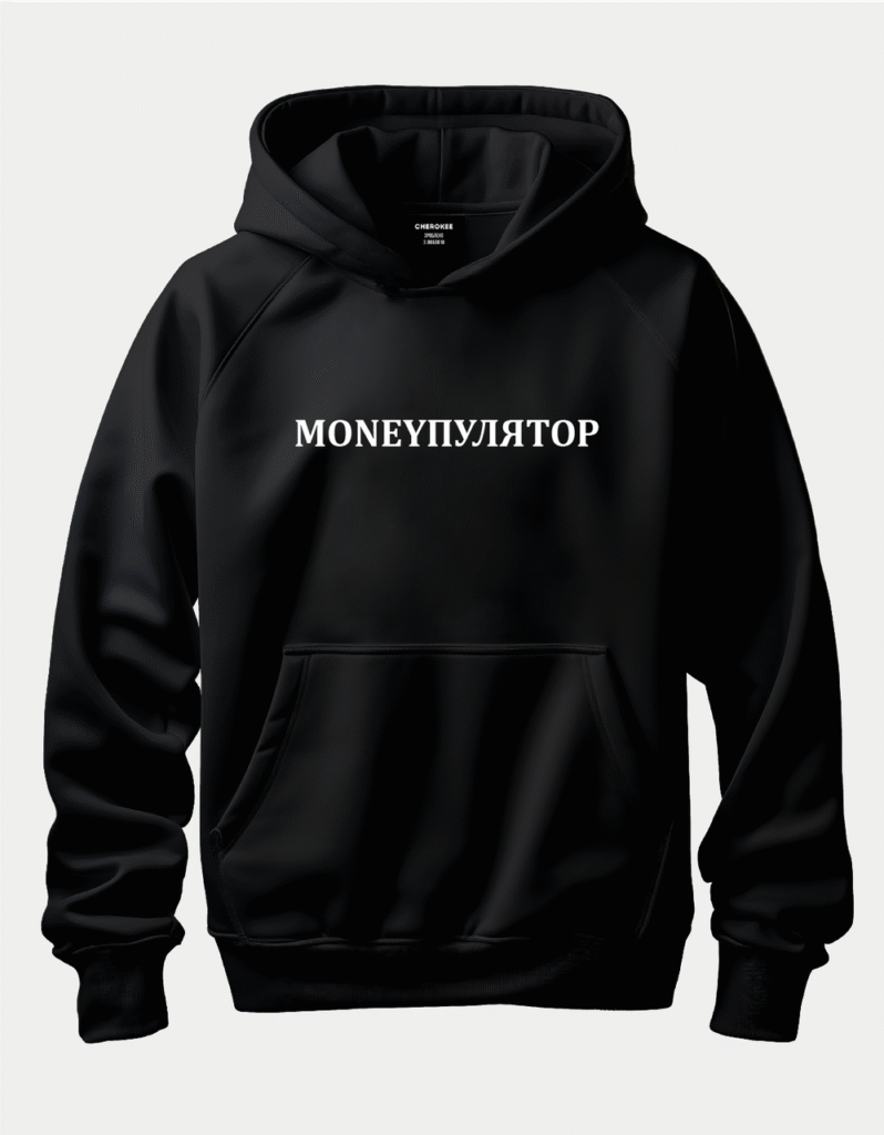 Худі з цікавим написом “MONEYПУЛЯТОР”
