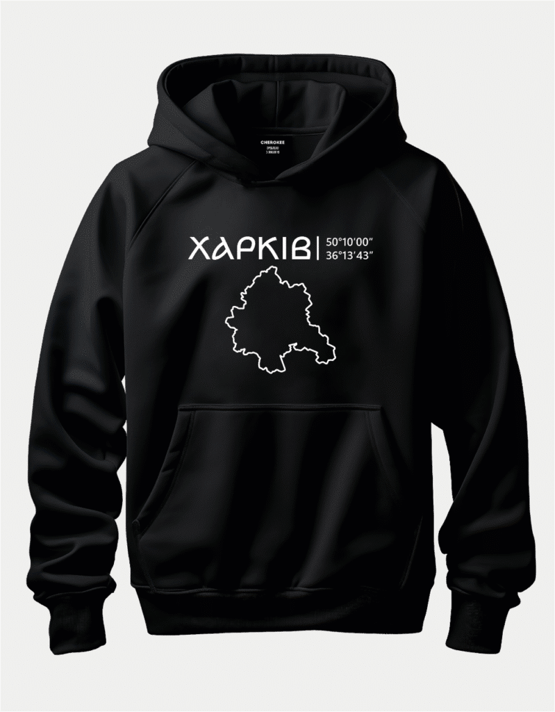 Худі незламних людей “ХАРКІВ координати 2”