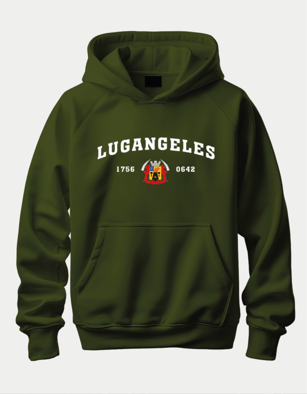 Худі з класним принтом "LUGANGELES"