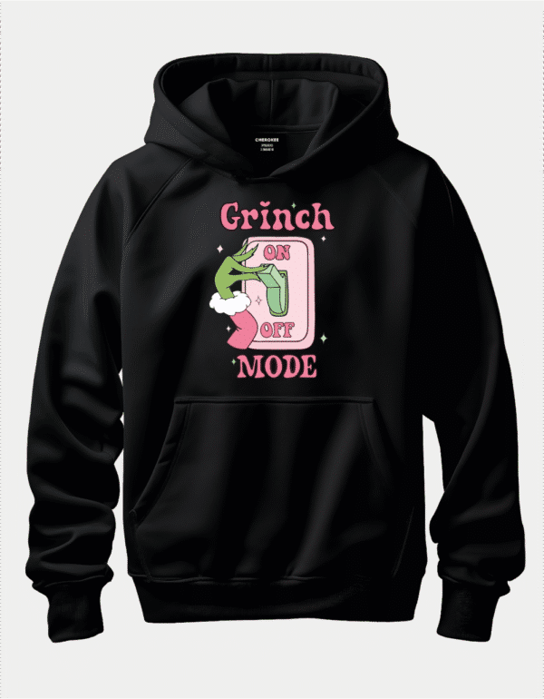Худі з настроєм Грінча “Grinch Mode On”