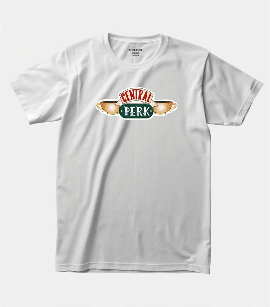 Футболка з принтом легендарного серіалу “Друзі” — “CENTRAL PERK”