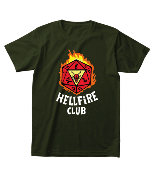 Футболка з принтом для сміливих — “HELLFIRE CLUB”