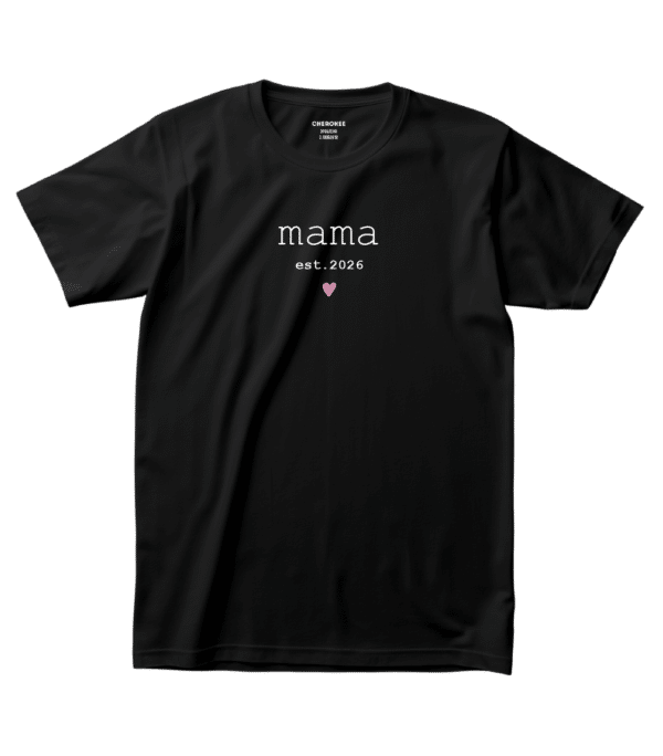 Футболка для мами, рік можемо змінити "Mom est. 2026"
