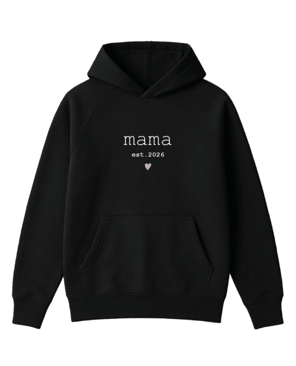 Худі для мами, рік можемо змінити "Mom est. 2026"