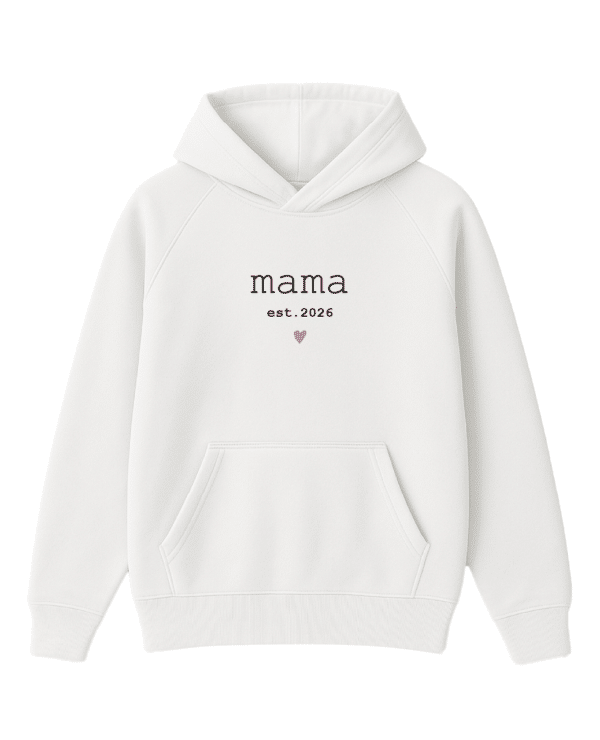 Худі для мами, рік можемо змінити "Mom est. 2026"